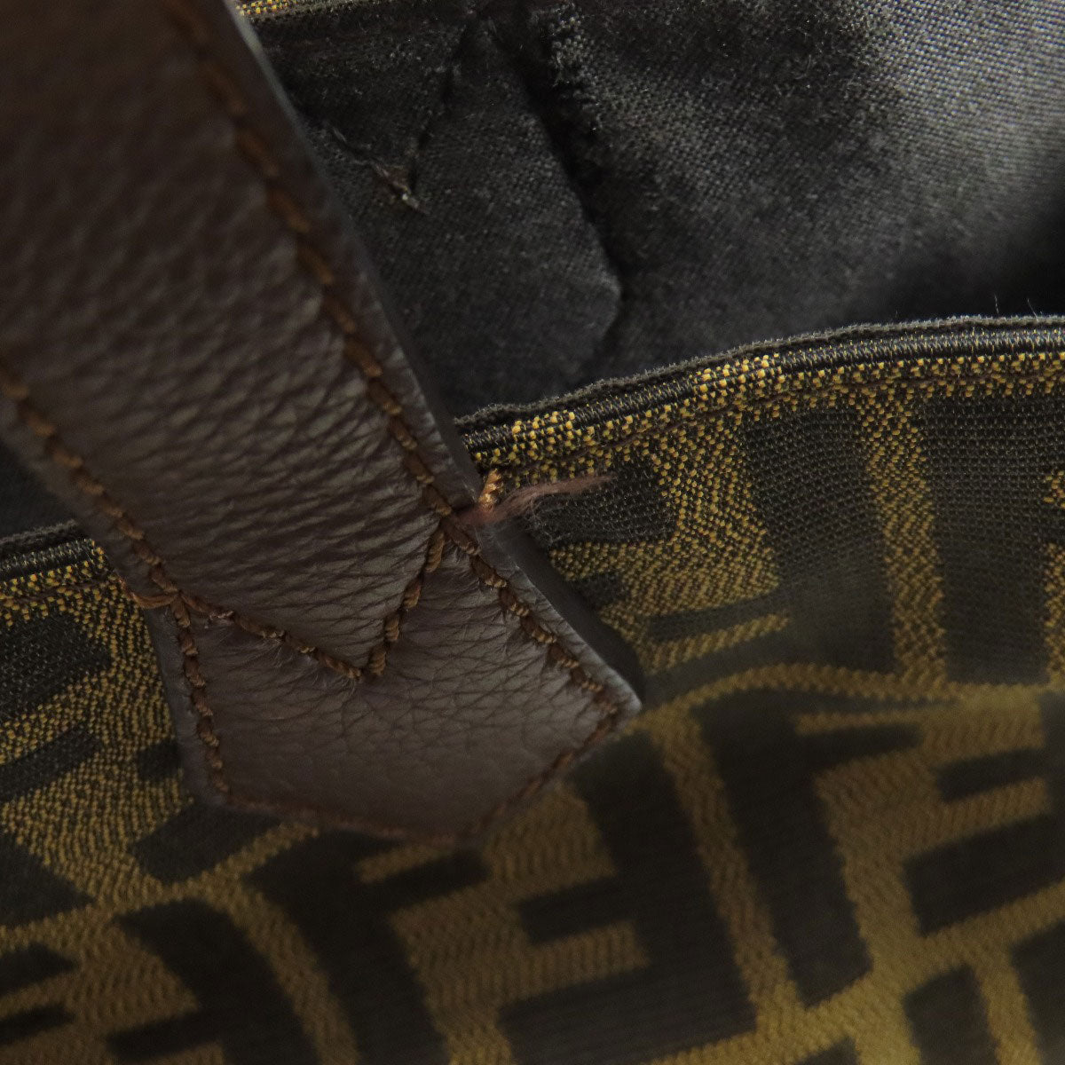 FENDI Zucca pattern Tote Bag Canvas Ladies [Used]