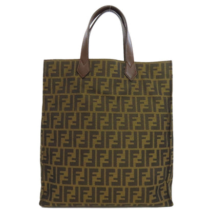 FENDI Zucca pattern Tote Bag Canvas Ladies [Used]