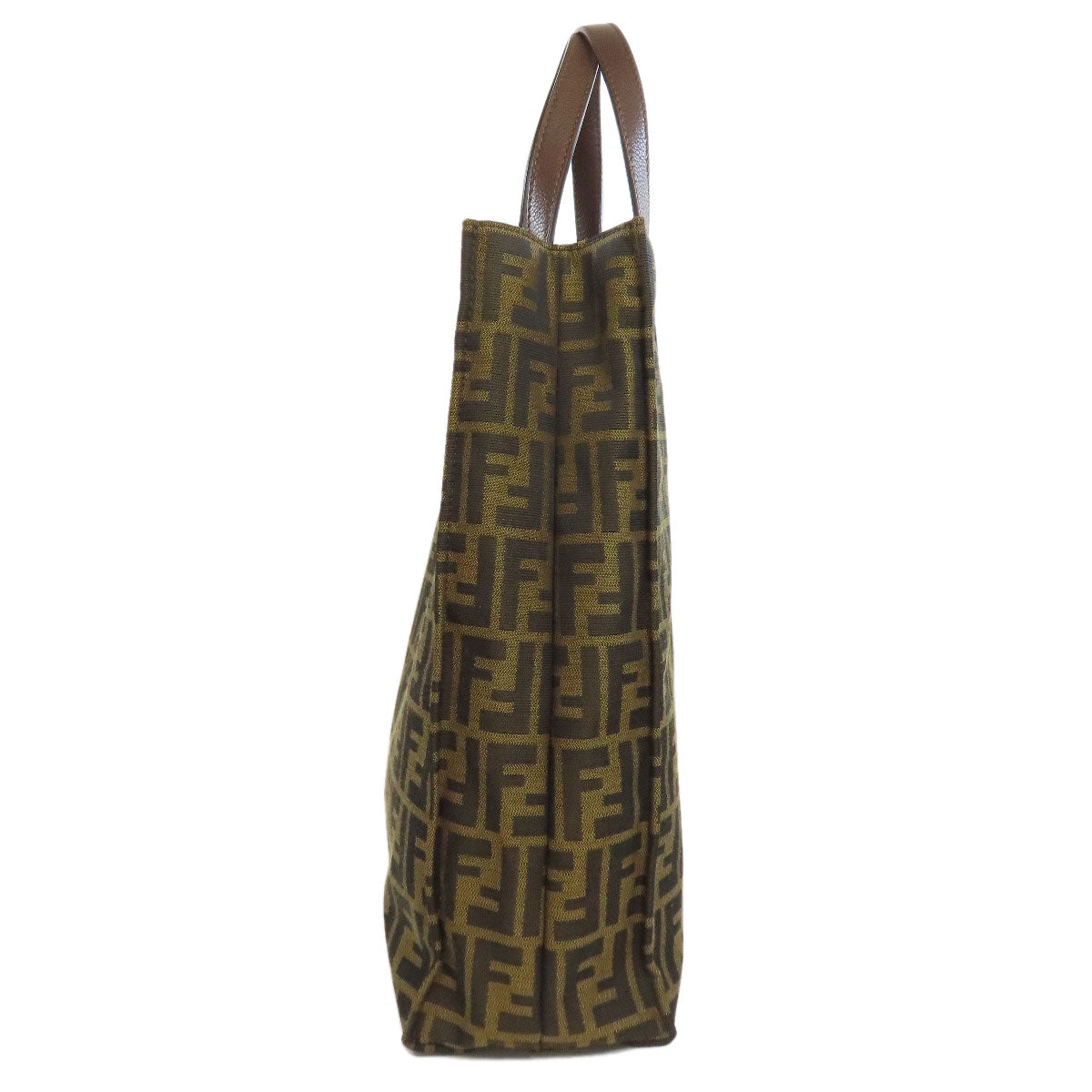 FENDI Zucca pattern Tote Bag Canvas Ladies [Used]
