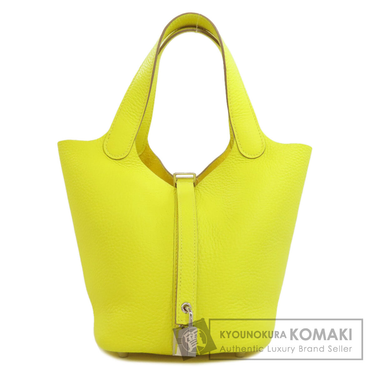 HERMES Picotin Lock PM SilverHardware Handbag Taurillon Clemence Ladies [Used]