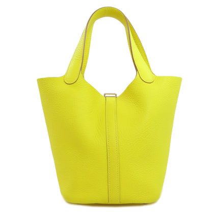 HERMES Picotin Lock PM SilverHardware Handbag Taurillon Clemence Ladies [Used]