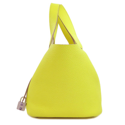 HERMES Picotin Lock PM SilverHardware Handbag Taurillon Clemence Ladies [Used]