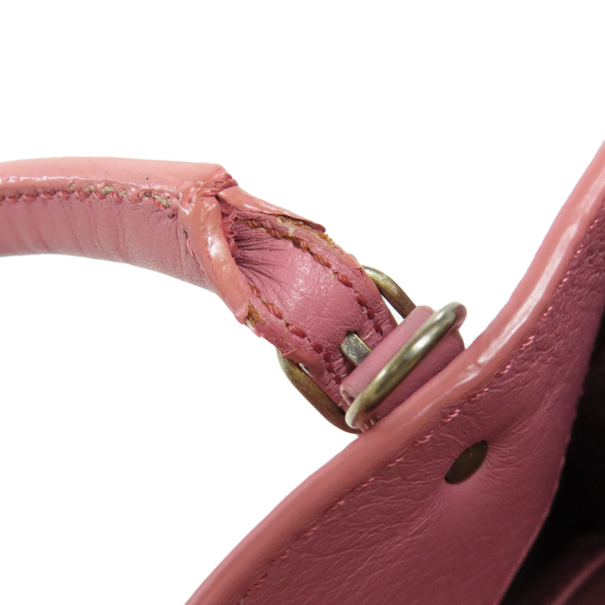 BALENCIAGA 305572 Paper Bag Mini 2WAY Handbag Calf Ladies [Used]