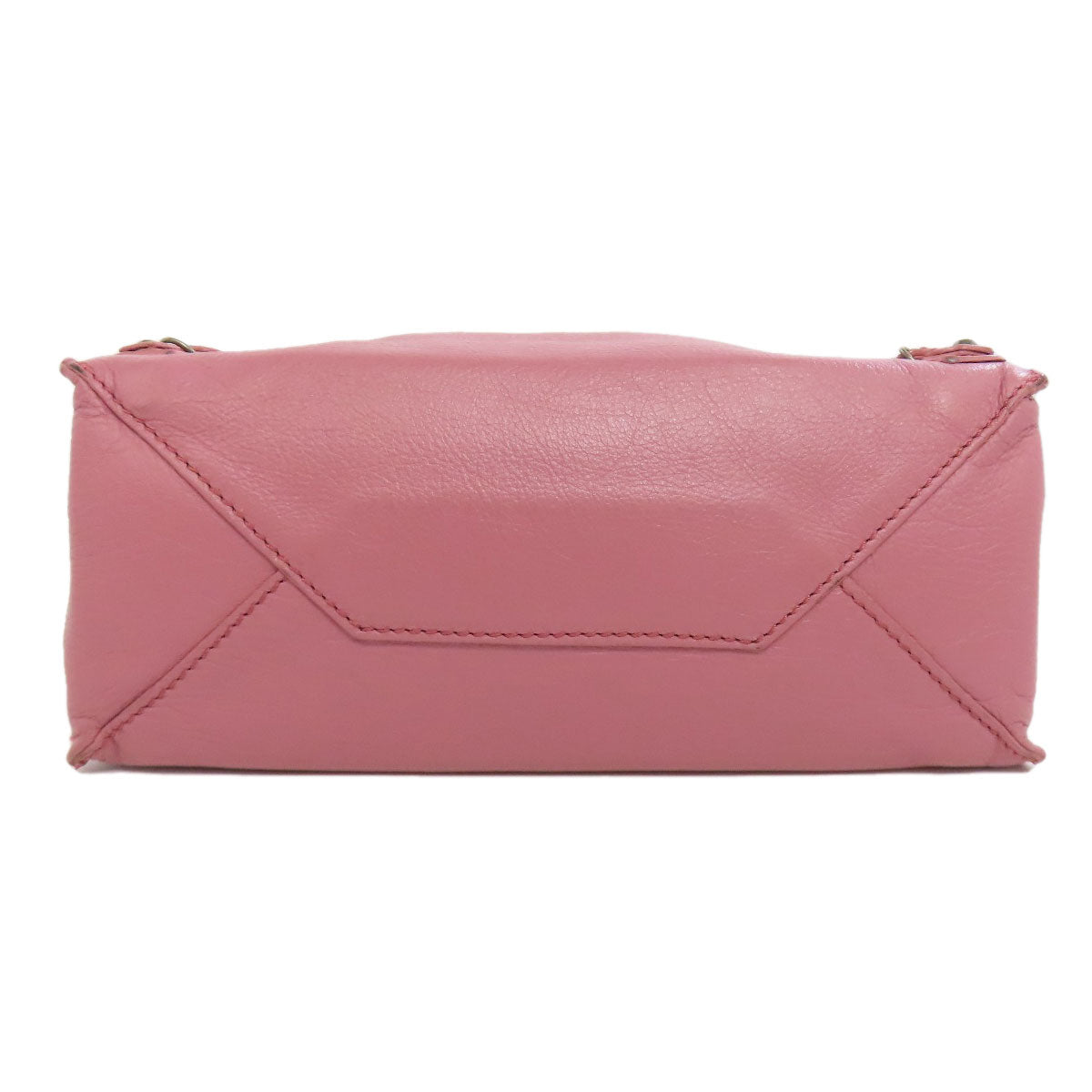 BALENCIAGA 305572 Paper Bag Mini 2WAY Handbag Calf Ladies [Used]