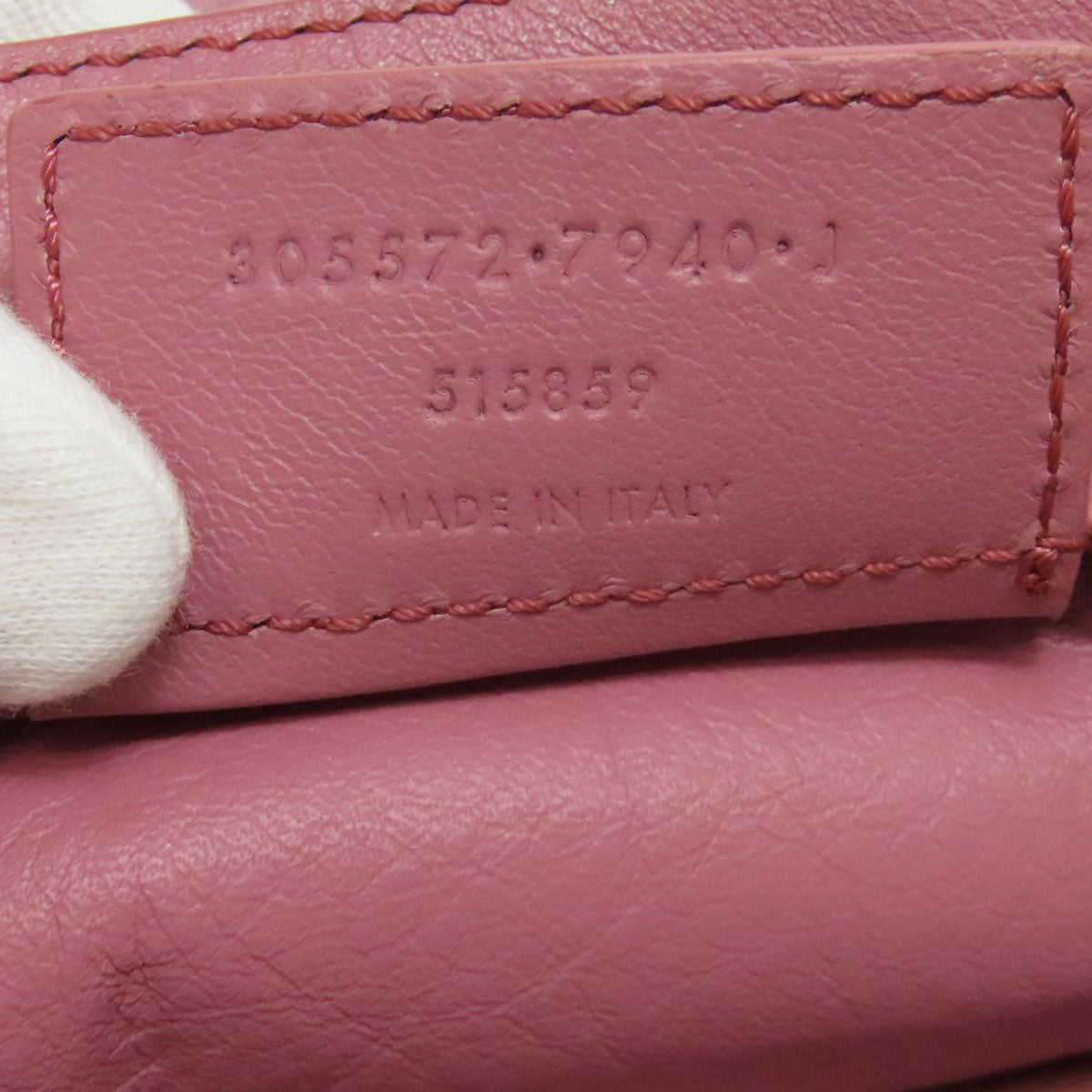 BALENCIAGA 305572 Paper Bag Mini 2WAY Handbag Calf Ladies [Used]