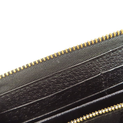 GUCCI 700484 Zip Around Horsebit Long wallet (with coin pocket) Leather Ladies [Used]