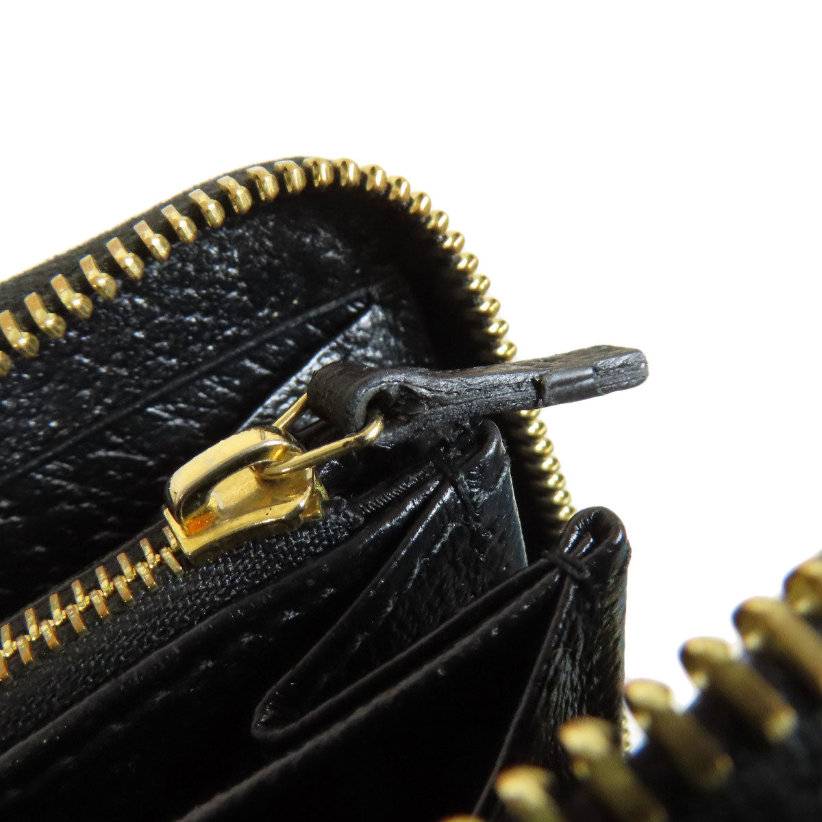 GUCCI 700484 Zip Around Horsebit Long wallet (with coin pocket) Leather Ladies [Used]