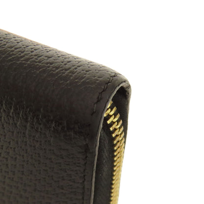 GUCCI 700484 Zip Around Horsebit Long wallet (with coin pocket) Leather Ladies [Used]