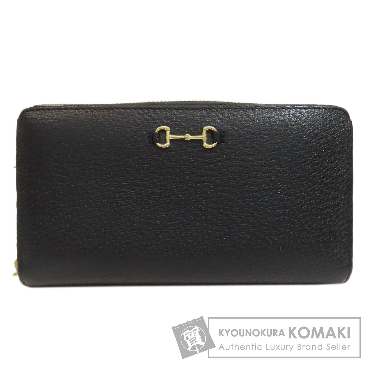 GUCCI 700484 Zip Around Horsebit Long wallet (with coin pocket) Leather Ladies [Used]