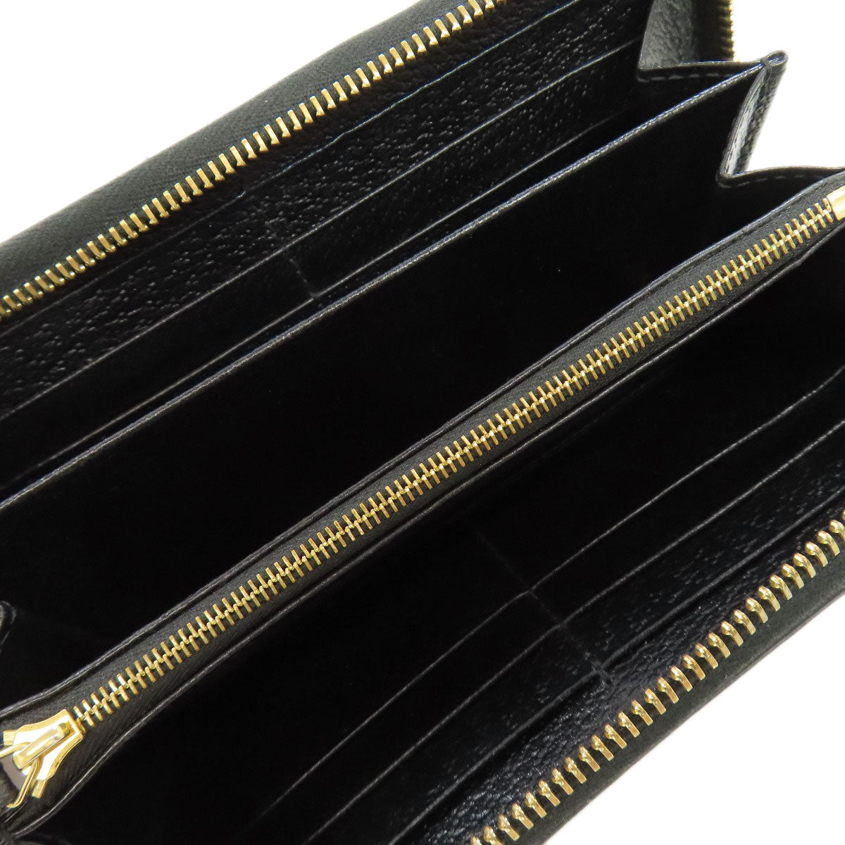 GUCCI 700484 Zip Around Horsebit Long wallet (with coin pocket) Leather Ladies [Used]