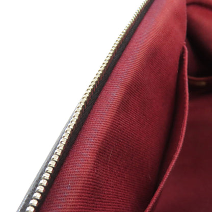 CHANEL Matelasse SilverHardware Tote Bag Grained Calfskin Skin Ladies [Used]