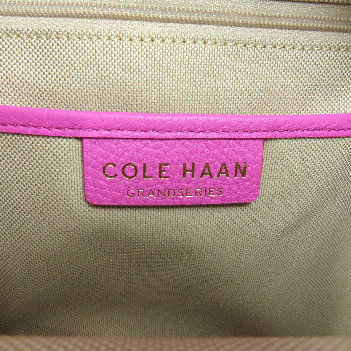 Cole Haan logo Backpack Â· Daypack Leather Ladies [Used]