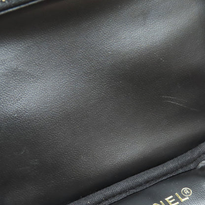 CHANEL Vanity GoldHardware Tote Bag Grained Calfskin Skin Ladies [Used]