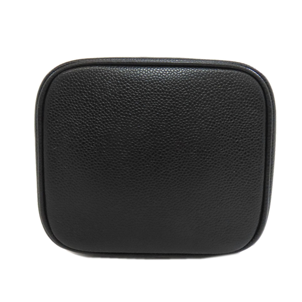 CHANEL Vanity GoldHardware Tote Bag Grained Calfskin Skin Ladies [Used]