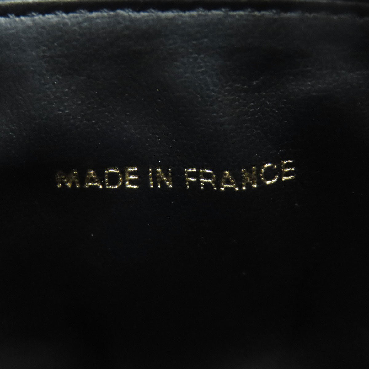 CHANEL Vanity GoldHardware Tote Bag Grained Calfskin Skin Ladies [Used]