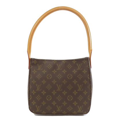 LOUIS VUITTON M51146 Looping MM Shoulder Bag Monogram canvas Ladies [Used]