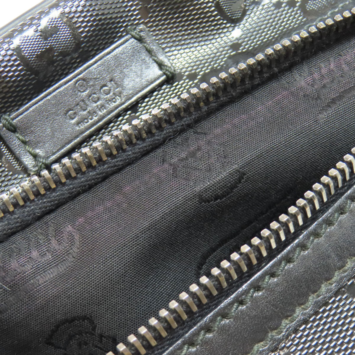 GUCCI 211107 GG implementation Shoulder Bag PVC Ladies [Used]