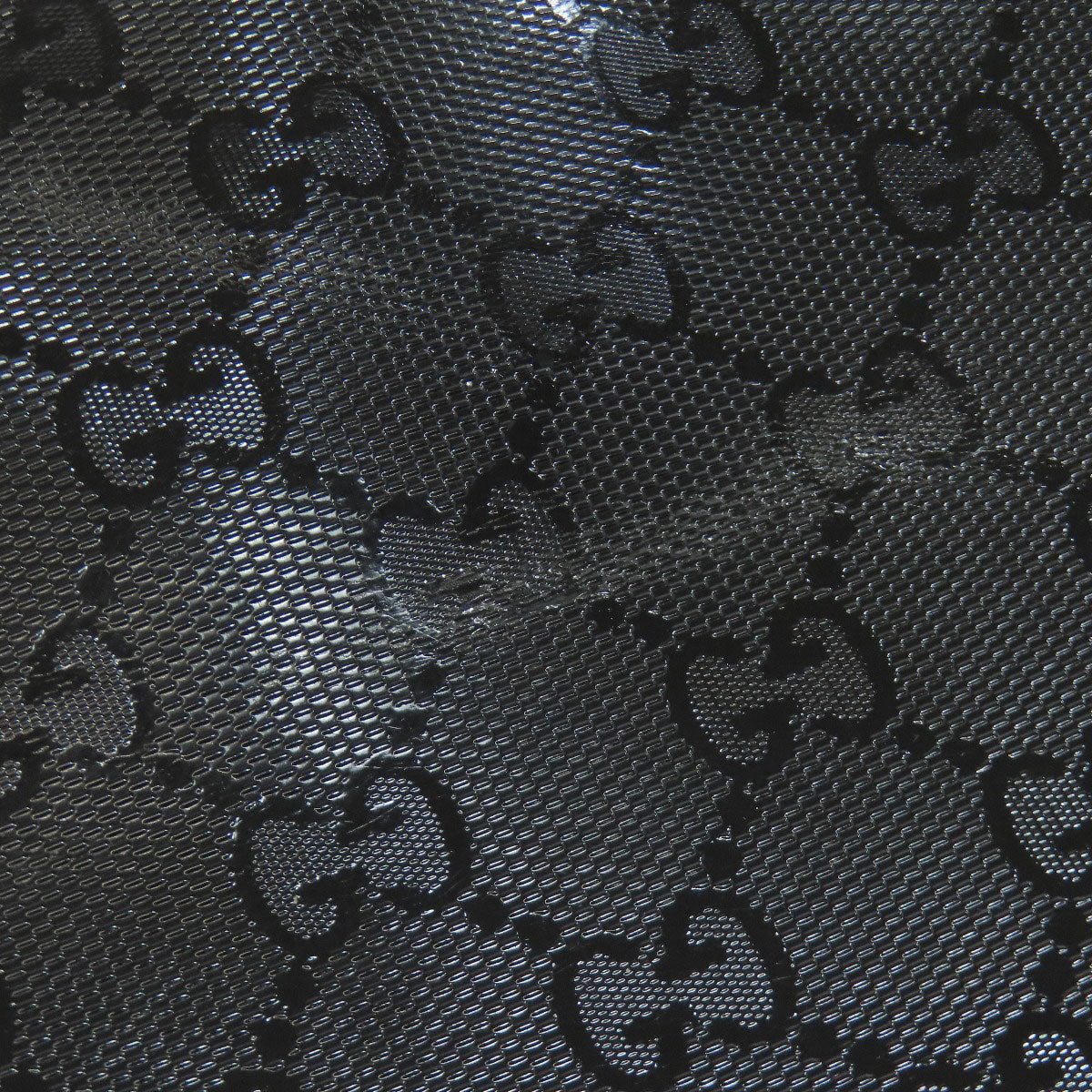 GUCCI 211107 GG implementation Shoulder Bag PVC Ladies [Used]