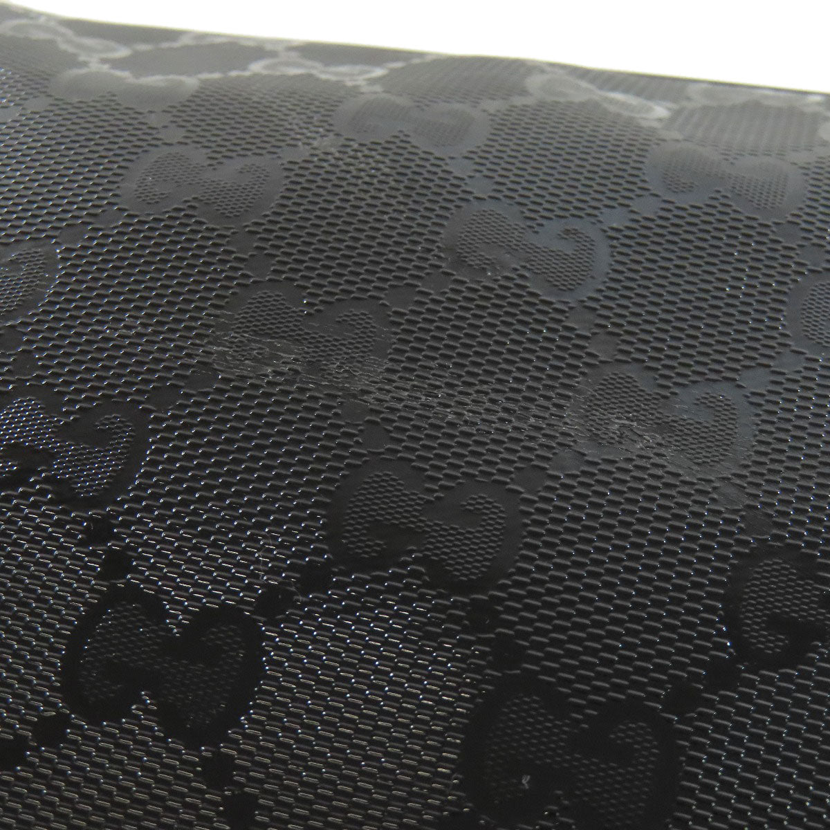 GUCCI 211107 GG implementation Shoulder Bag PVC Ladies [Used]