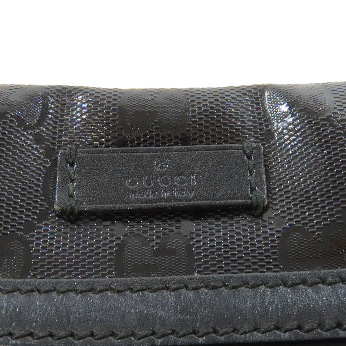 GUCCI 211107 GG implementation Shoulder Bag PVC Ladies [Used]