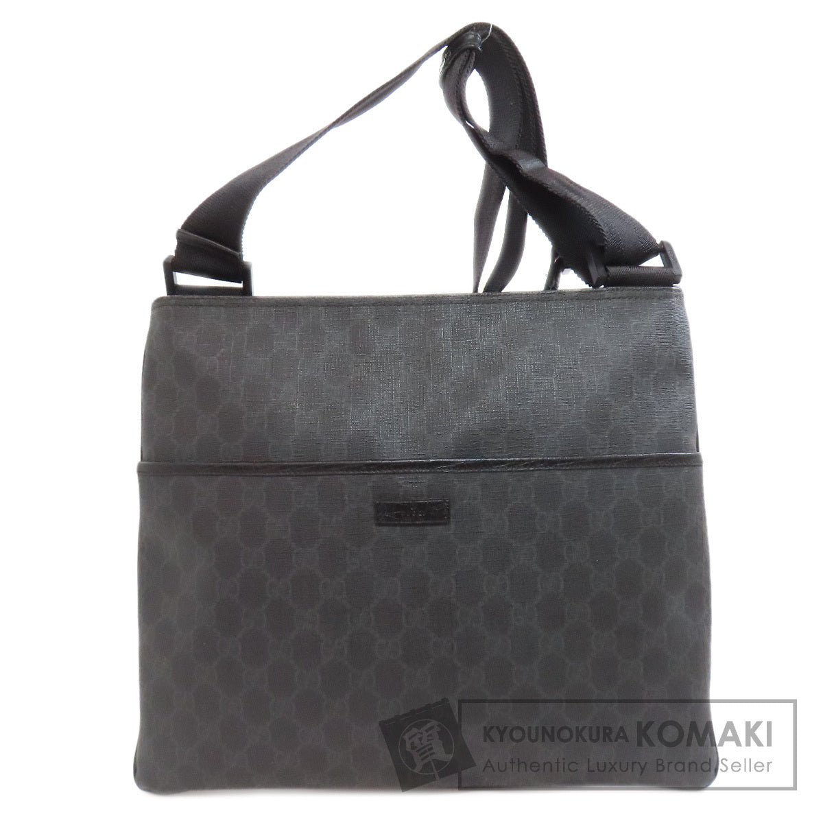 GUCCI 162904 GG Supreme Shoulder Bag PVC Ladies [Used]