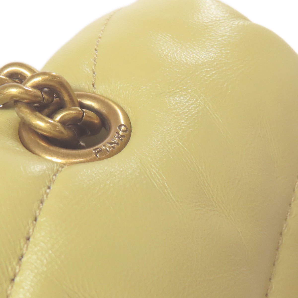 SELECT BAG PINKO Love bag Shoulder Bag Leather Ladies [Used]