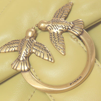 SELECT BAG PINKO Love bag Shoulder Bag Leather Ladies [Used]