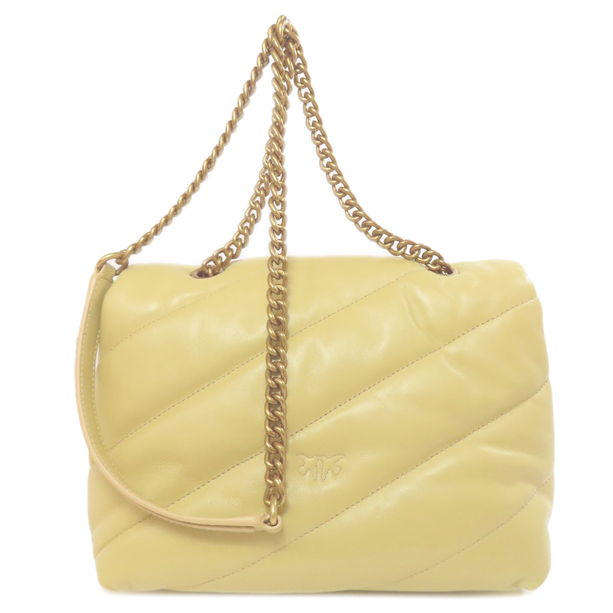 SELECT BAG PINKO Love bag Shoulder Bag Leather Ladies [Used]