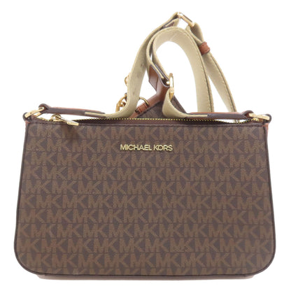 Michael Kors MK signature Shoulder Bag PVC Ladies [Used]