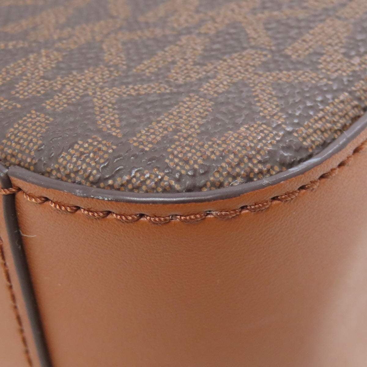 Michael Kors MK signature Shoulder Bag PVC Ladies [Used]