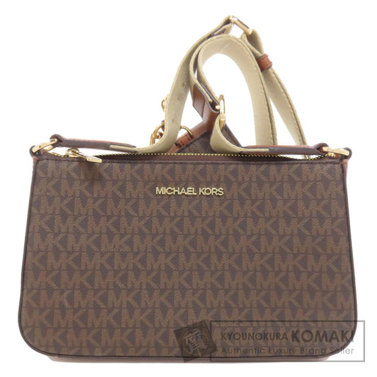 Michael Kors MK signature Shoulder Bag PVC Ladies [Used]