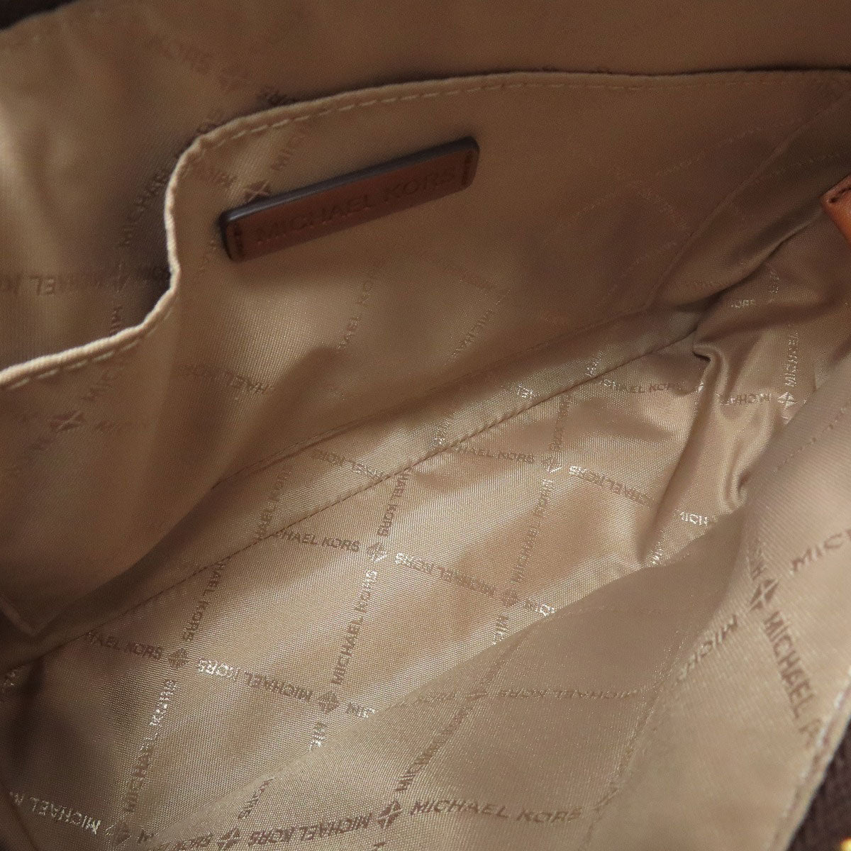 Michael Kors MK signature Shoulder Bag PVC Ladies [Used]