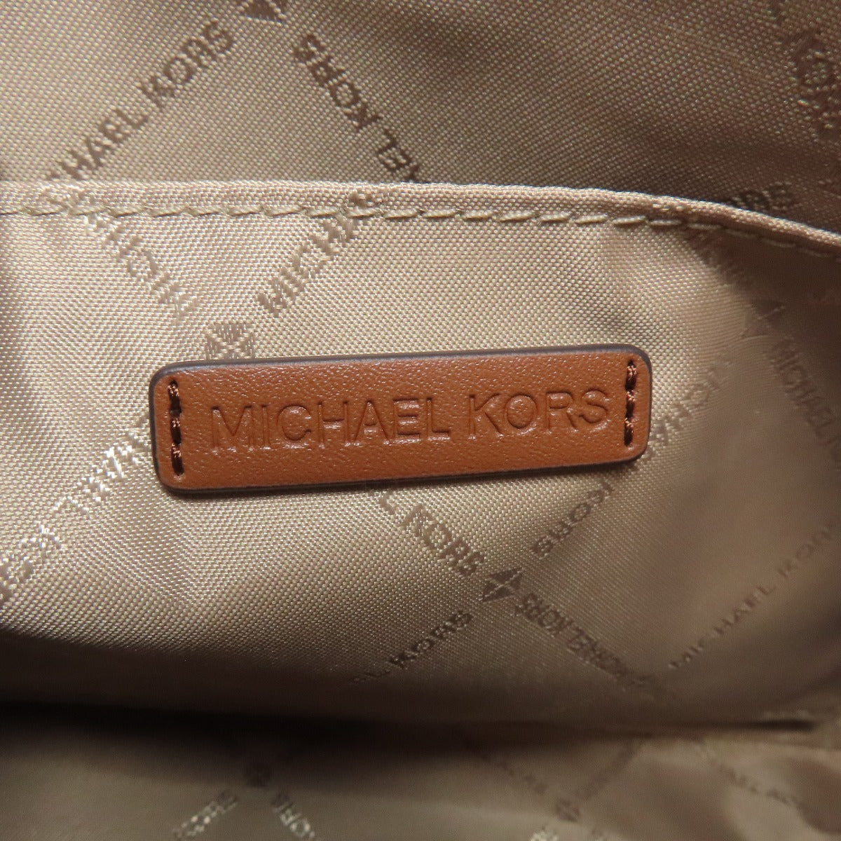 Michael Kors MK signature Shoulder Bag PVC Ladies [Used]