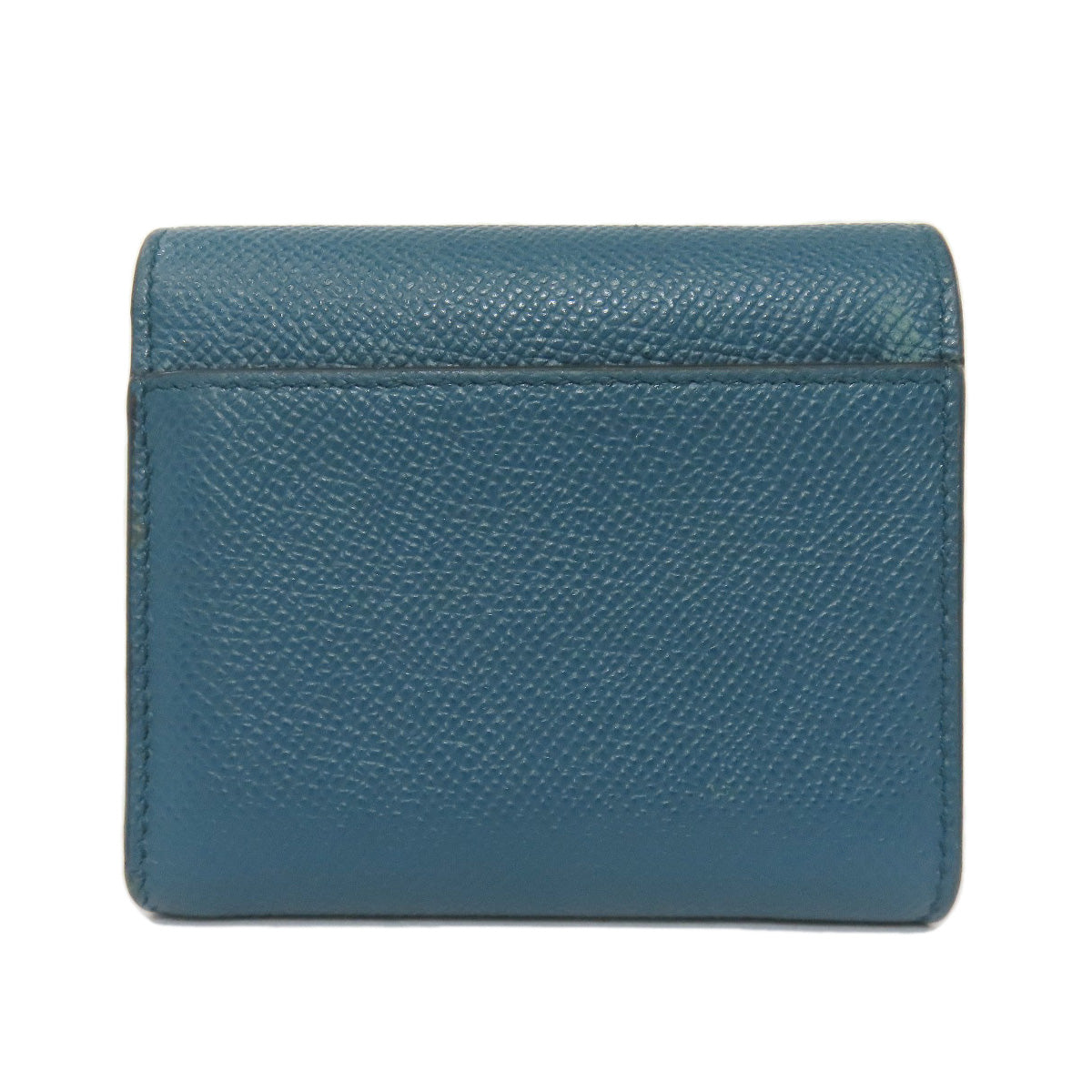 CHRISTIAN DIOR Saddle Lotus wallet Bifold Wallet with Coin Pocket Calf Ladies [Used]