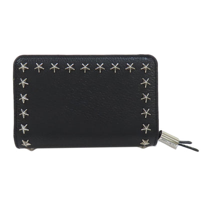 Jimmy Choo   Star motif studs Bifold Wallet with Coin Pocket  Leather Ladies [Used]