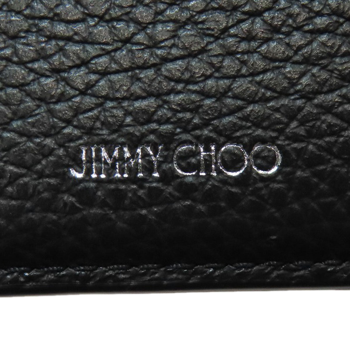 Jimmy Choo   Star motif studs Bifold Wallet with Coin Pocket  Leather Ladies [Used]