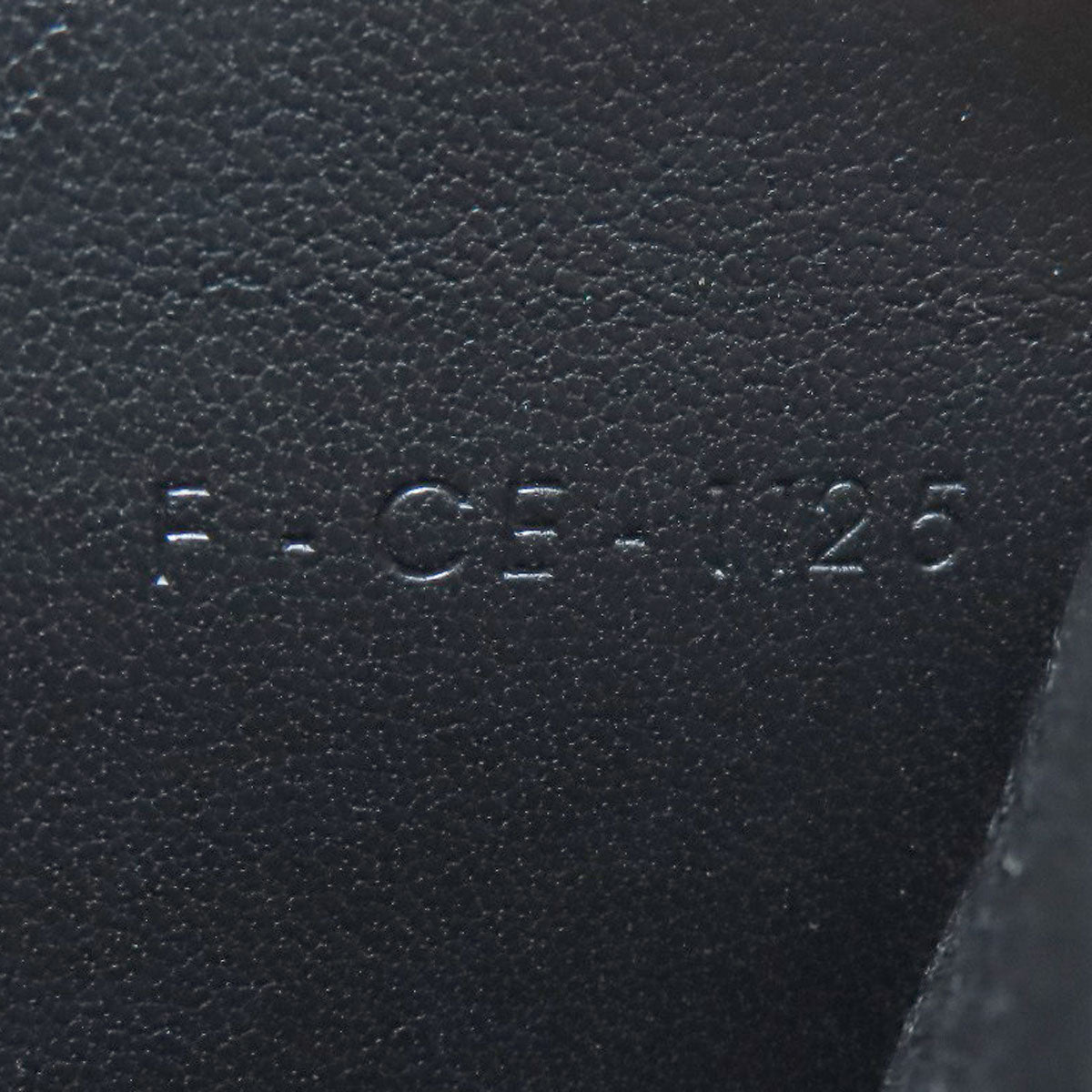 CELINE logo Long wallet (with coin pocket) Leather Ladies [Used]