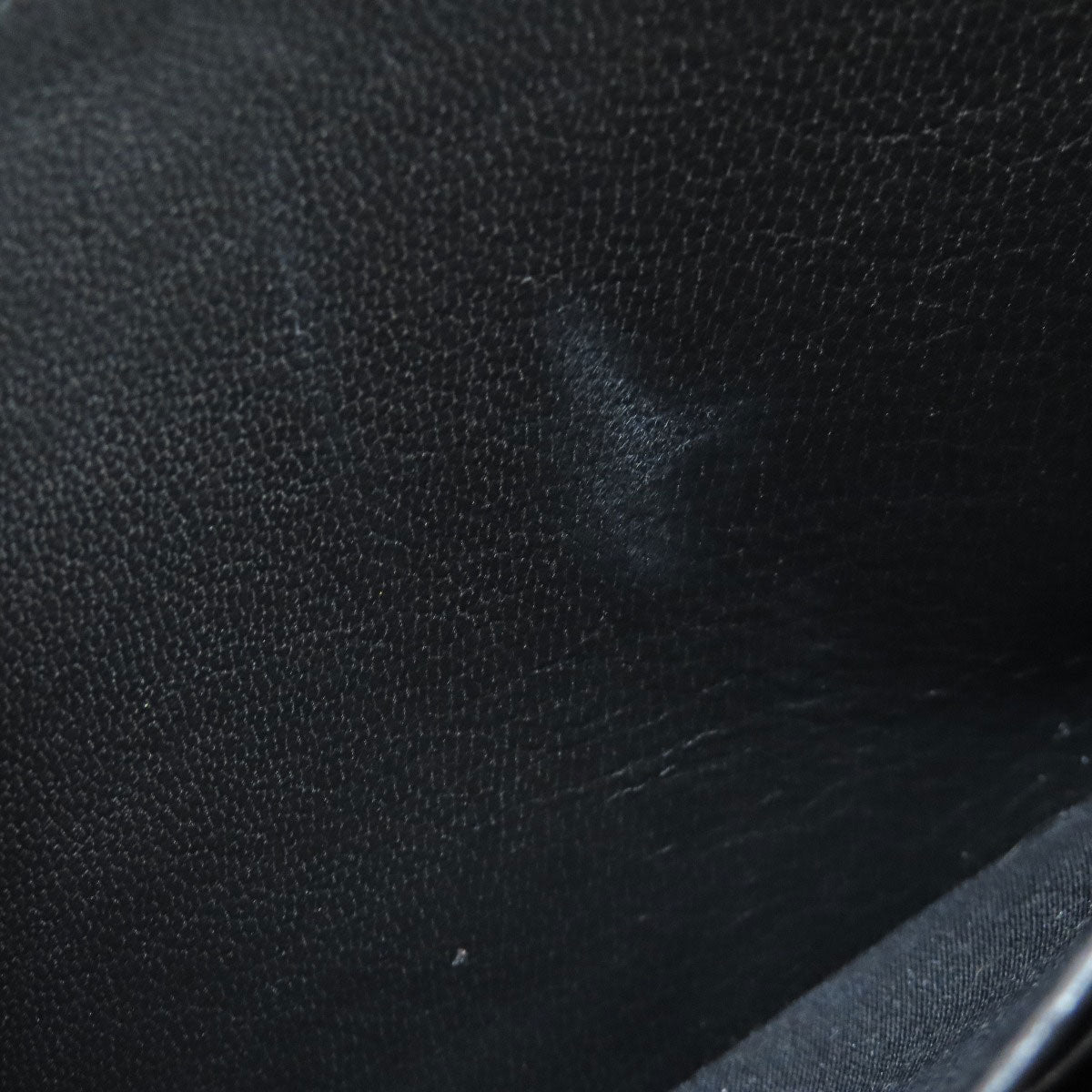 CELINE logo Long wallet (with coin pocket) Leather Ladies [Used]