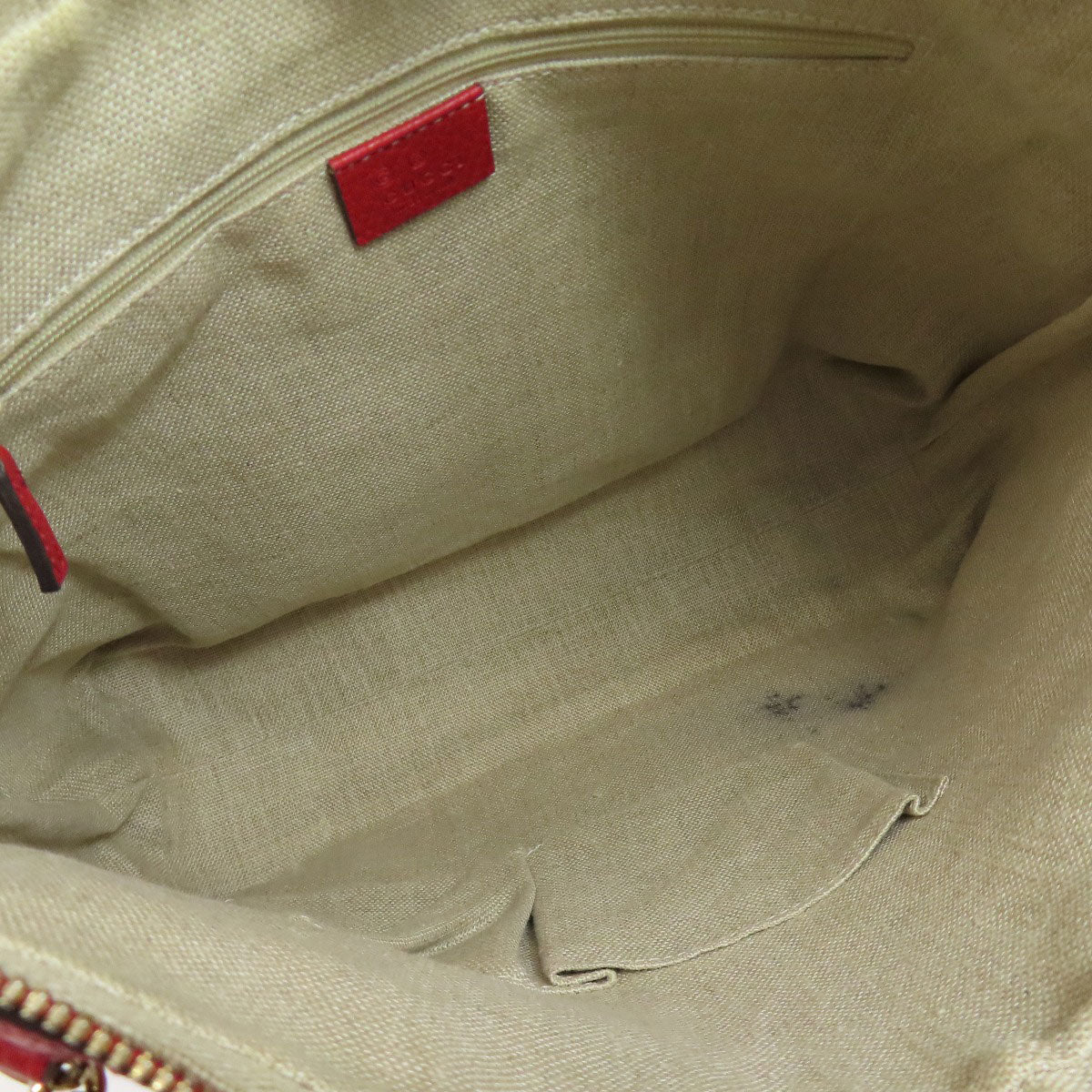 GUCCI 449711 Interlocking G outlet Handbag Leather Ladies [Used]