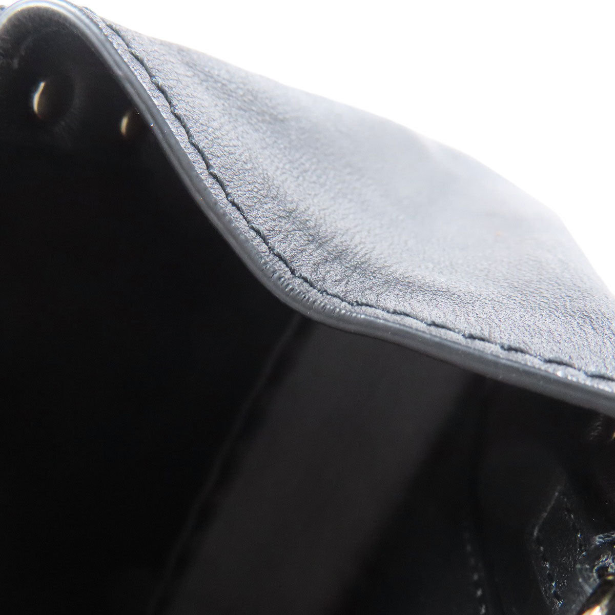 VALENTINO Studs Shoulder Bag Leather Ladies [Used]