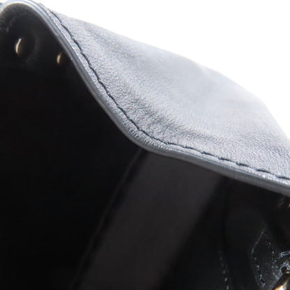 VALENTINO Studs Shoulder Bag Leather Ladies [Used]