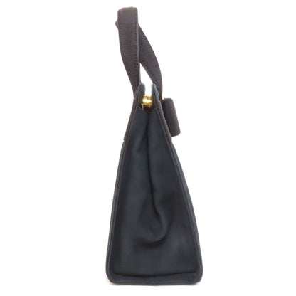 Salvatore Ferragamo Vala Ribbon 2WAY Handbag Suede Ladies [Used]