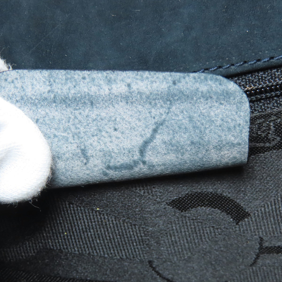 Salvatore Ferragamo Vala Ribbon 2WAY Handbag Suede Ladies [Used]