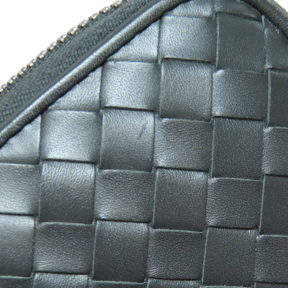 BOTTEGA VENETA Intrecciato Long wallet (with coin pocket) Leather Ladies [Used]