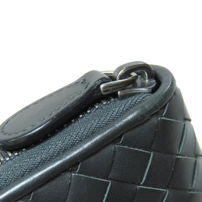 BOTTEGA VENETA Intrecciato Long wallet (with coin pocket) Leather Ladies [Used]
