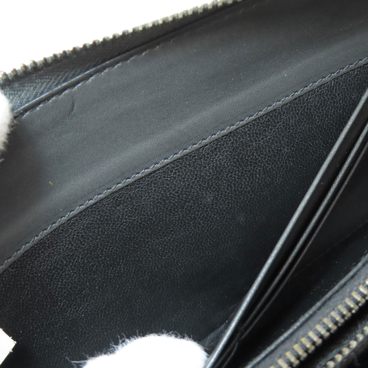 BOTTEGA VENETA Intrecciato Long wallet (with coin pocket) Leather Ladies [Used]