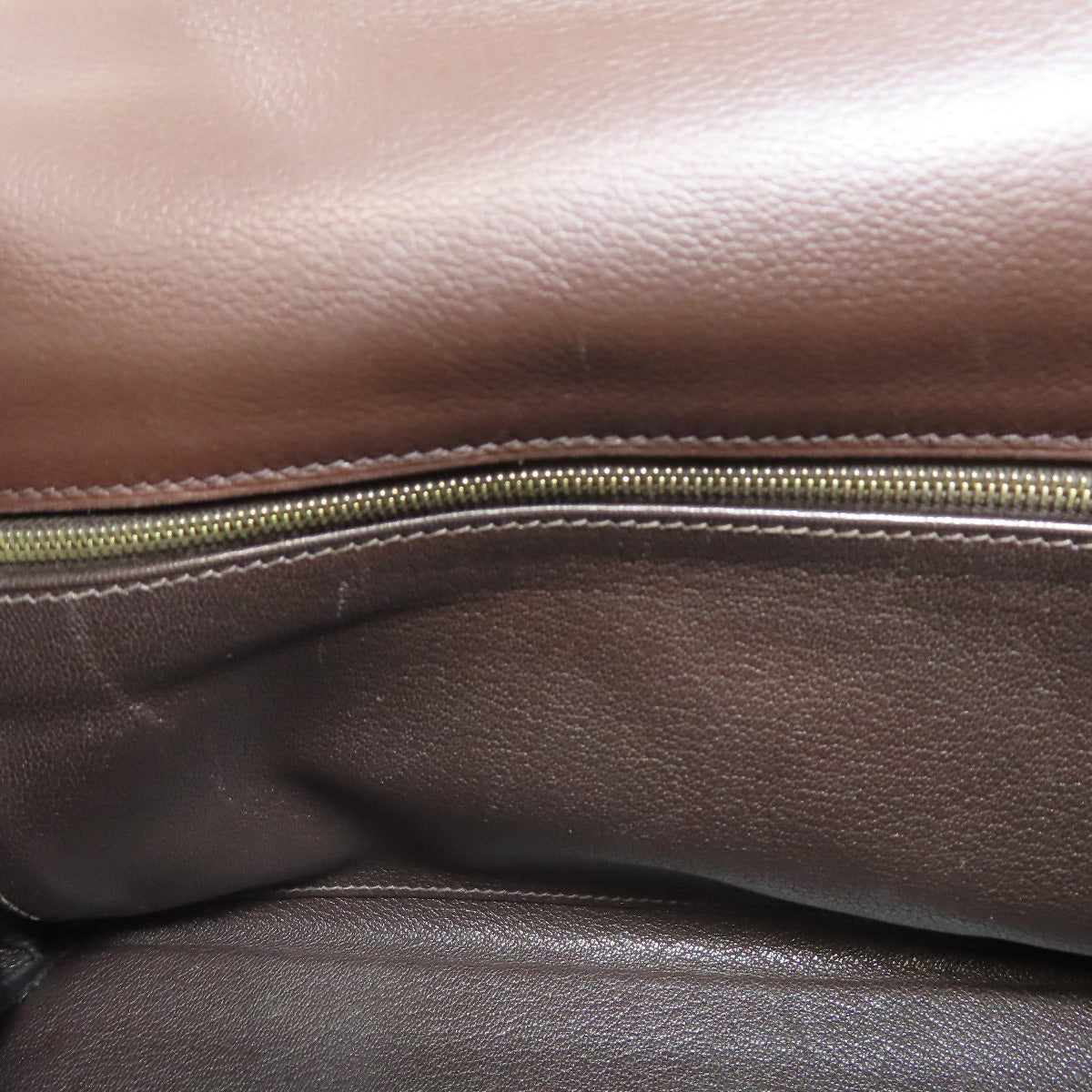 HERMES Kelly 28 Inner stitch GoldHardware Handbag Leather Ladies [Used]