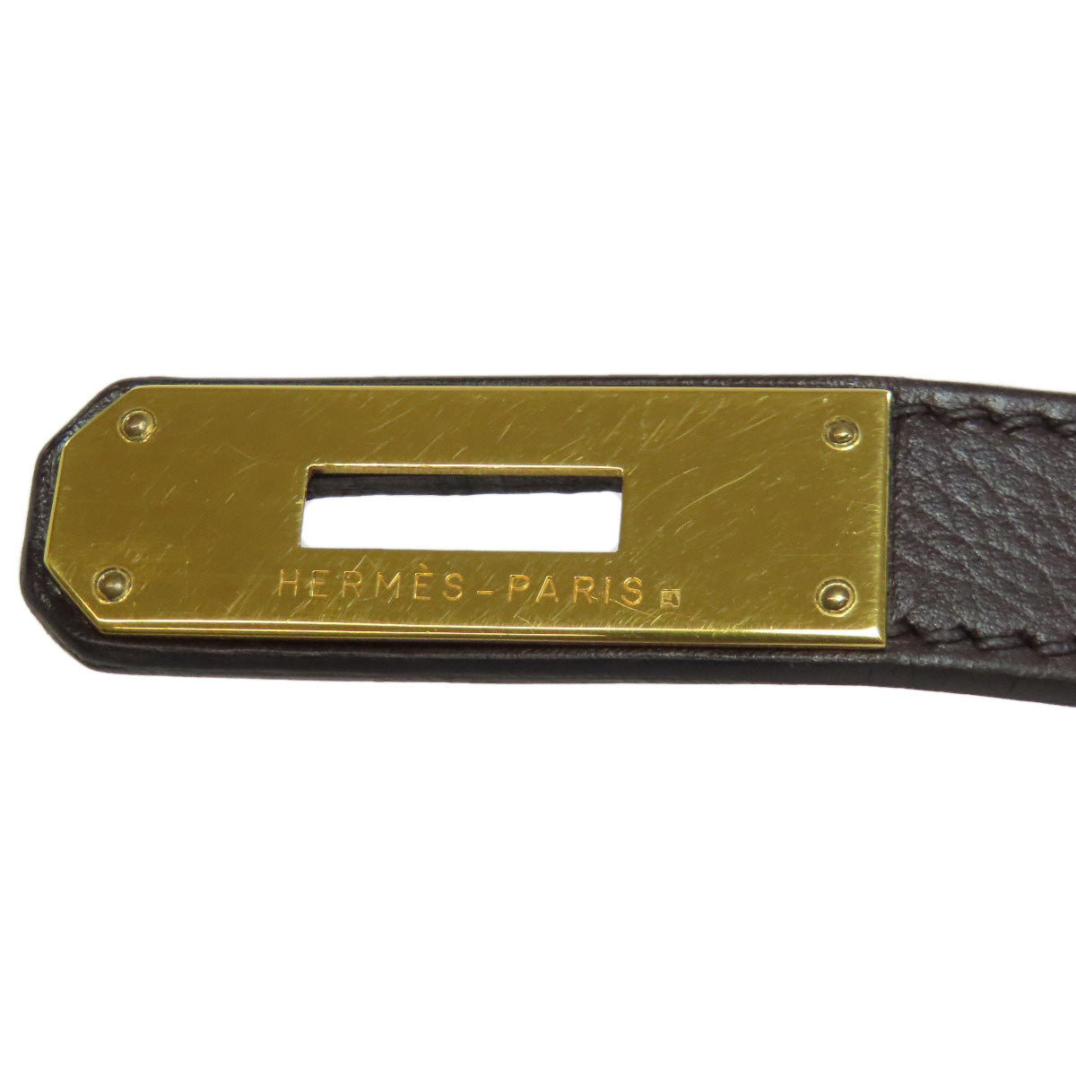 HERMES Kelly 28 Inner stitch GoldHardware Handbag Leather Ladies [Used]