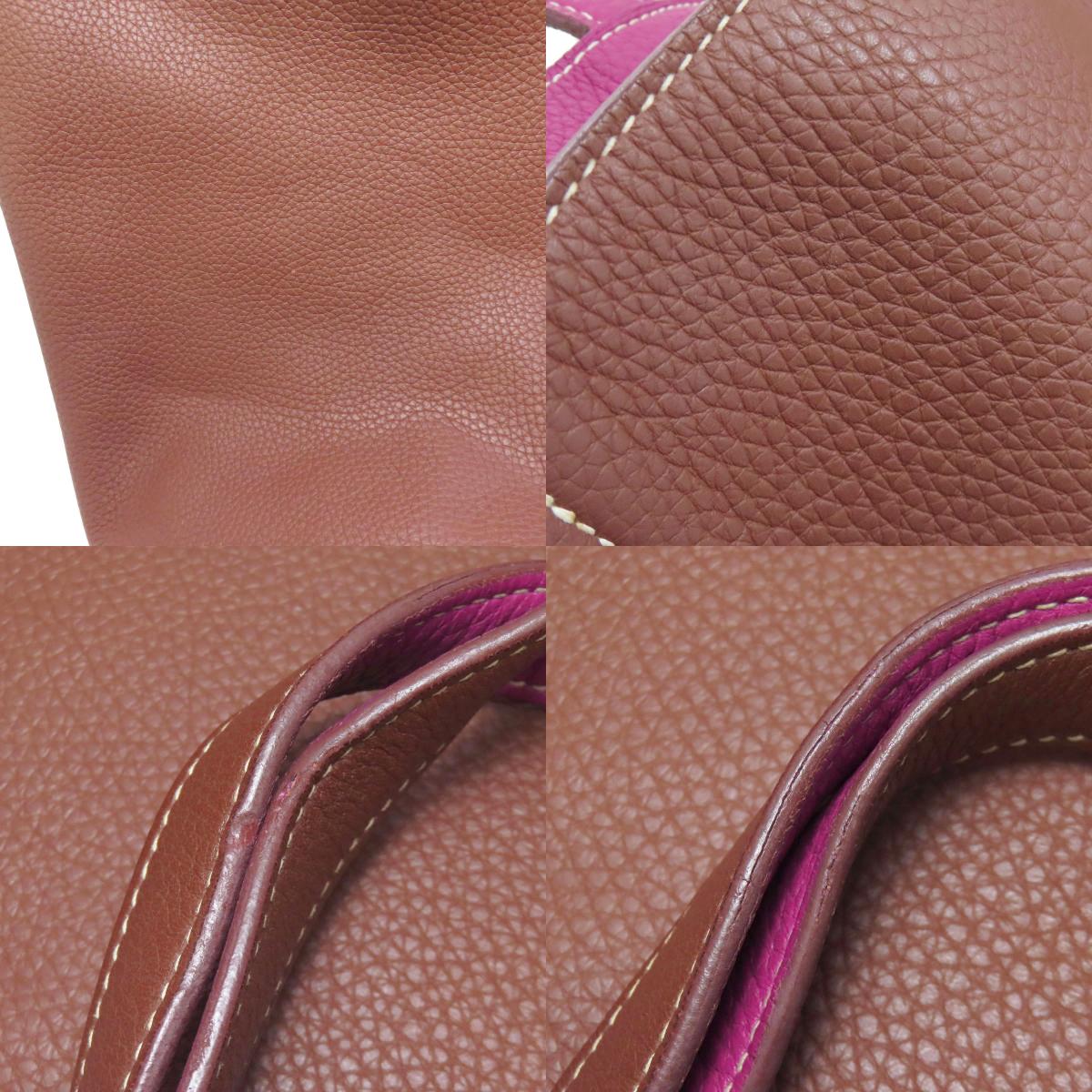 HERMES Doble Sense 36 Reversible Tote Bag Taurillon Clemence Ladies [Used]