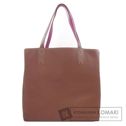 HERMES Doble Sense 36 Reversible Tote Bag Taurillon Clemence Ladies [Used]